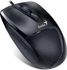 Мышь Genius DX-150X, оптическая, USB, 1000 dpi, Черный,1.6m***